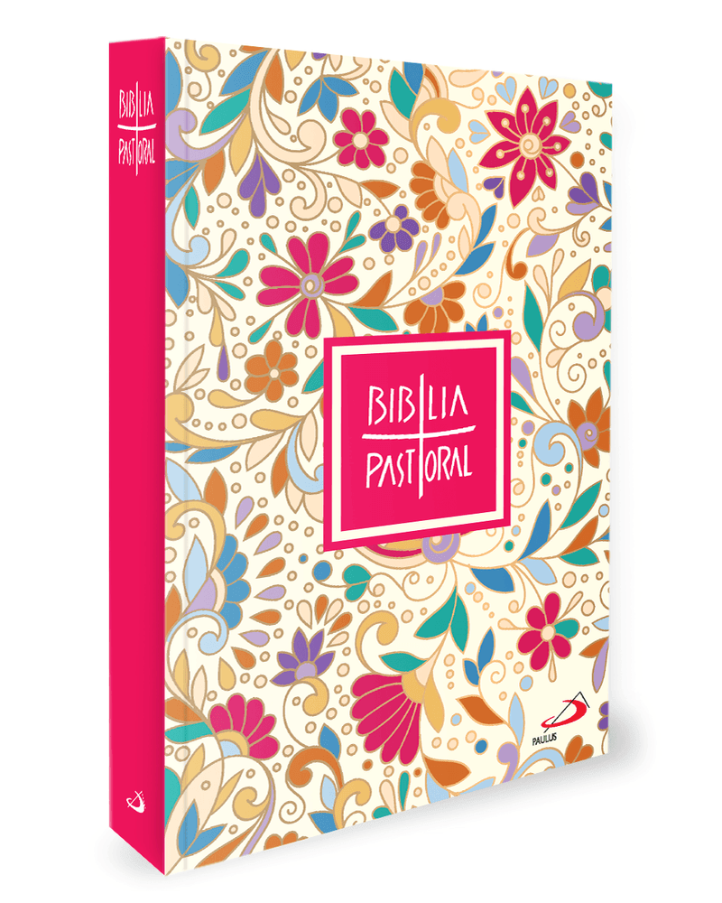 imagem de Bíblia Pastoral - Colorida - Floral
