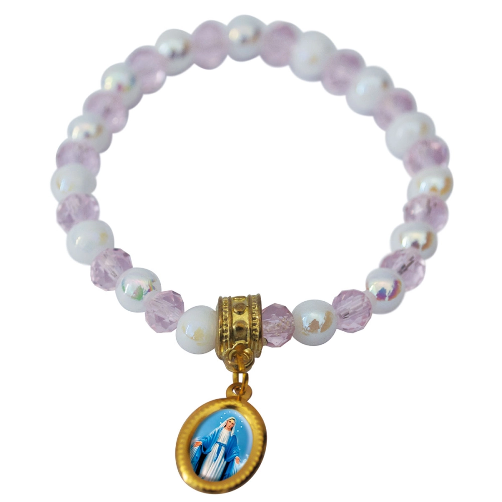 imagem de Pulseira Infantil Nossa Senhora das Graças