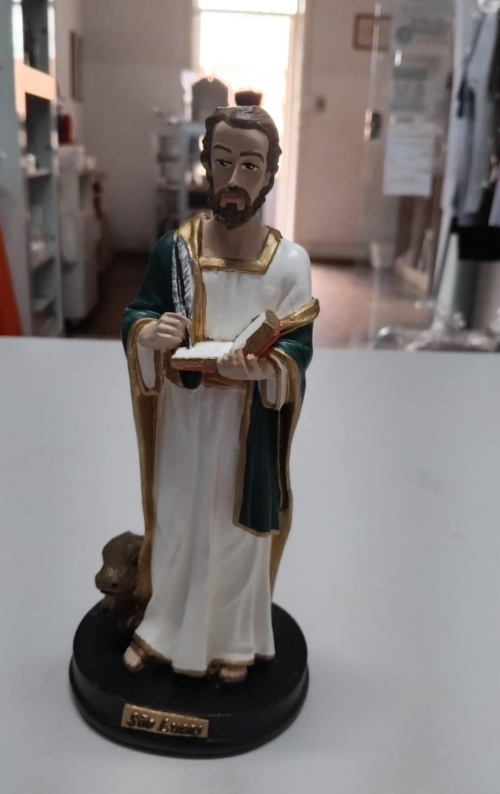 imagem de Imagem São Lucas em gesso - 21cm