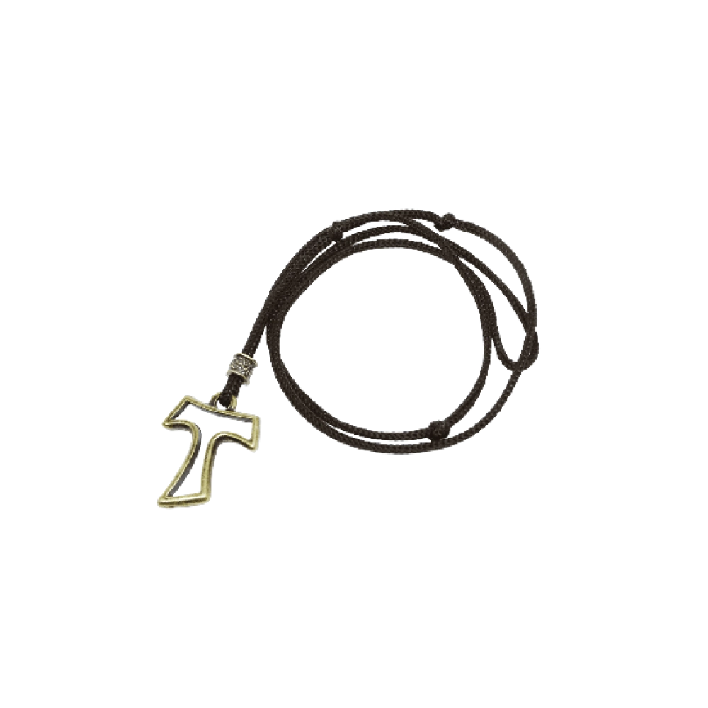 imagem de Cordão Tau Ouro Envelhecido