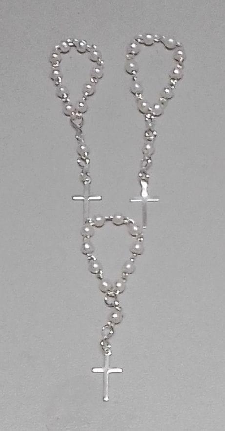 imagem de Dezena perola branca - 3mm