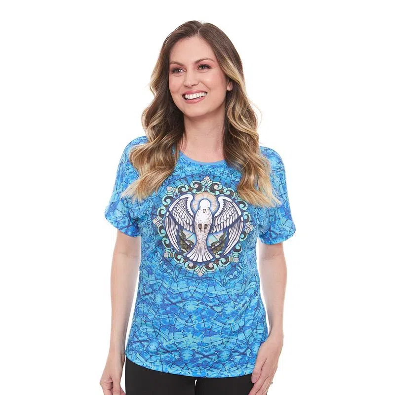 imagem de Blusa Espírito Santo - azul