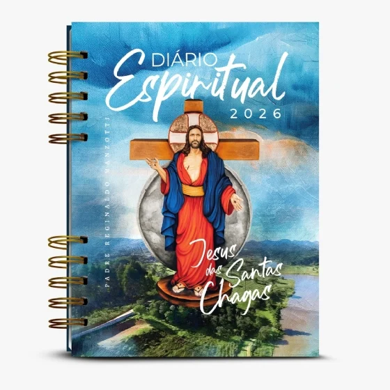 imagem de Diário Espiritual 2026 - Padre Reginaldo Manzotti - Capa Terra Prometida