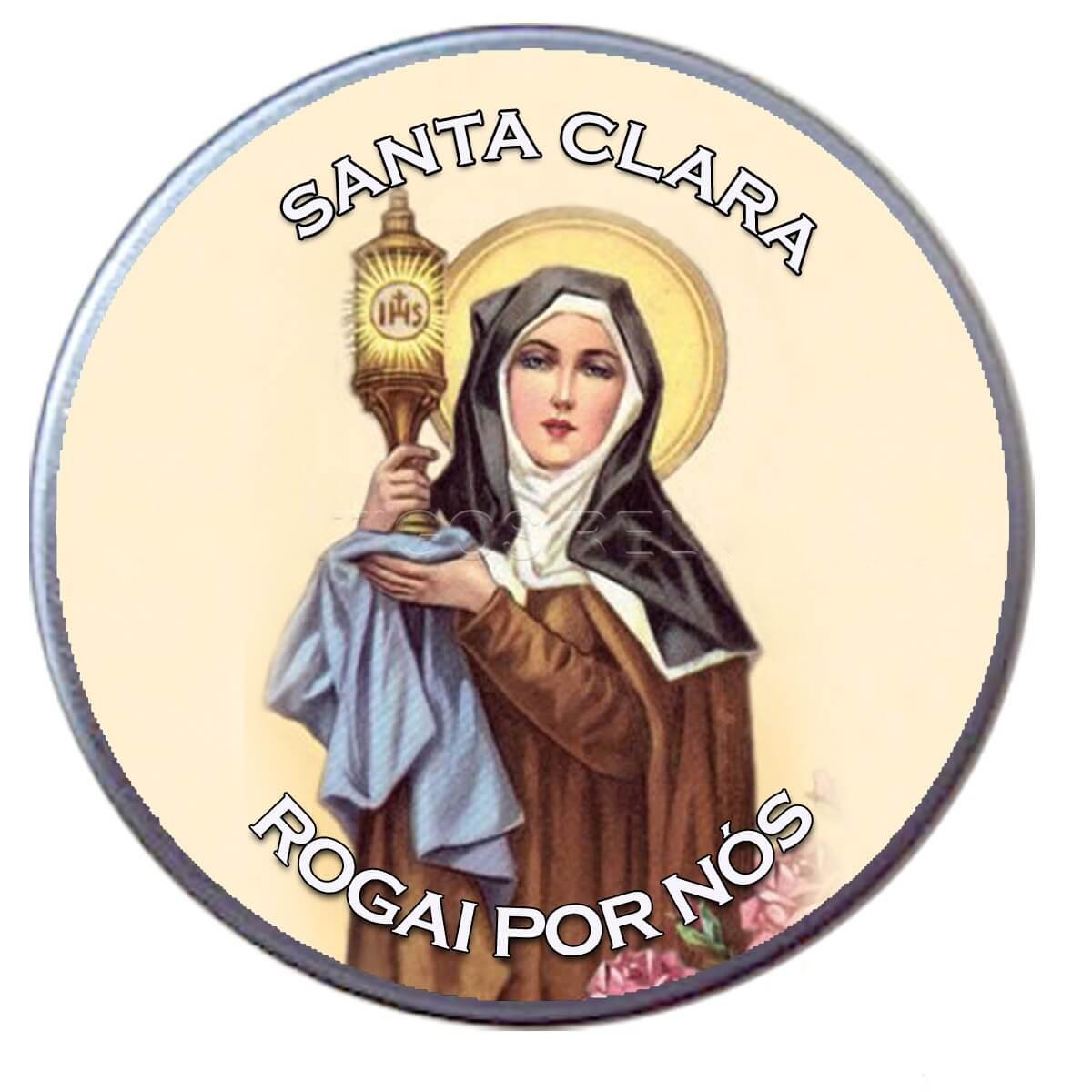 imagem de Santinho de oração Santa Clara