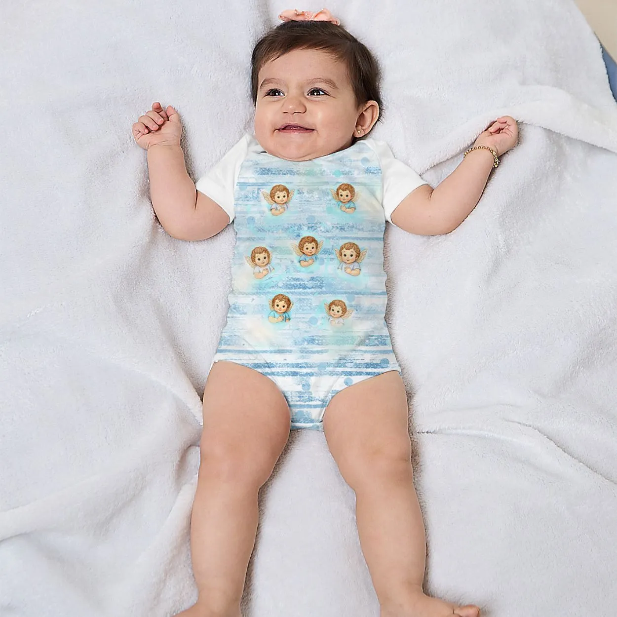 imagem de Body Bebê Anjinhos