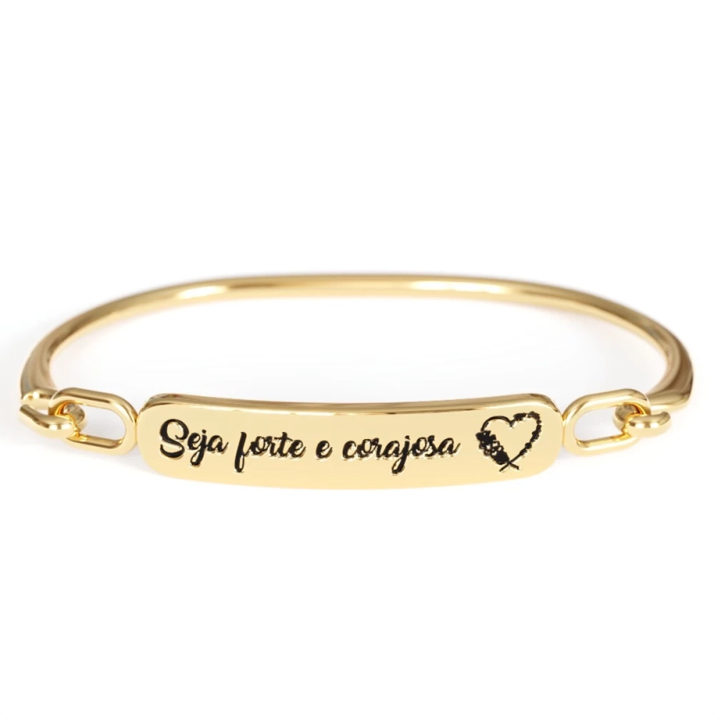 imagem de Pulseira Seja Forte e Corajosa
