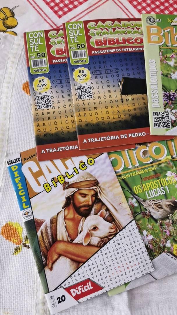 imagem de Revistas  Passatempo - Caça Palavras Bíblico