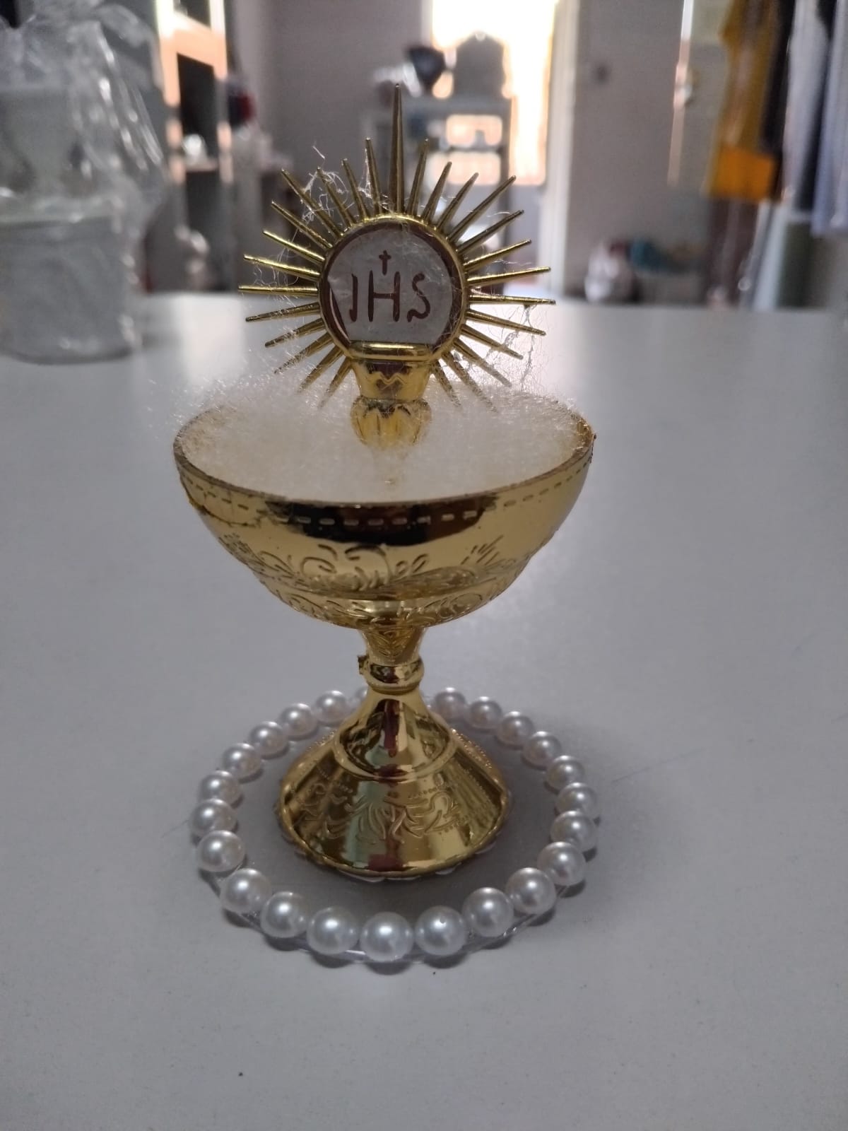 imagem de Cálice dourado - Primeira Eucaristia