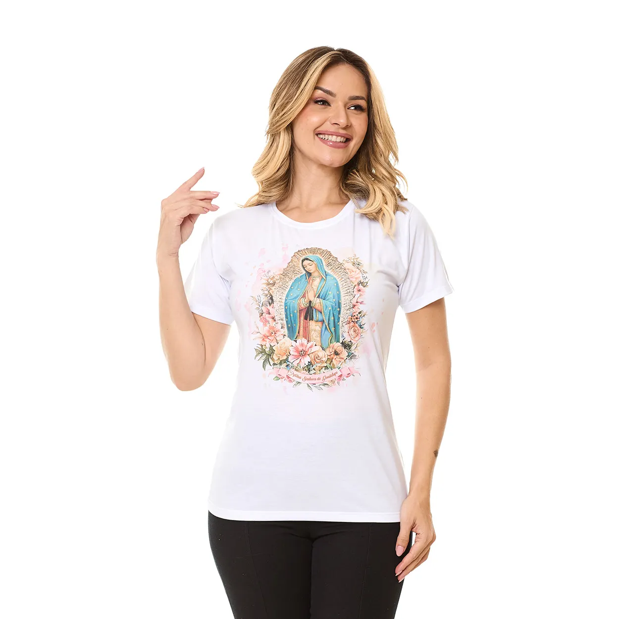 imagem de Baby Look Nossa Senhora de Guadalupe