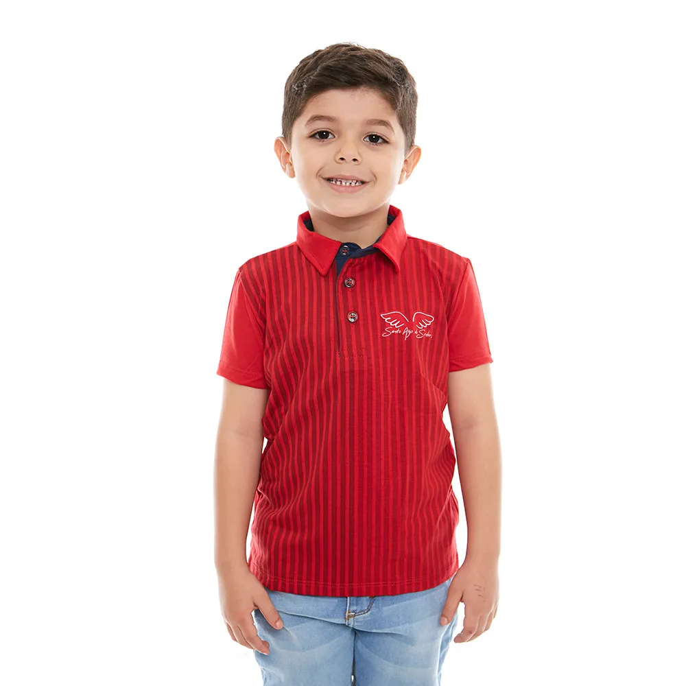 imagem de Camiseta Gola Polo infantil Santo Anjo do Senhor