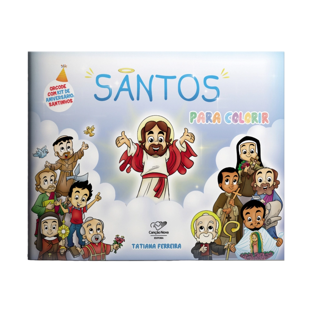 imagem de Santos para Colorir