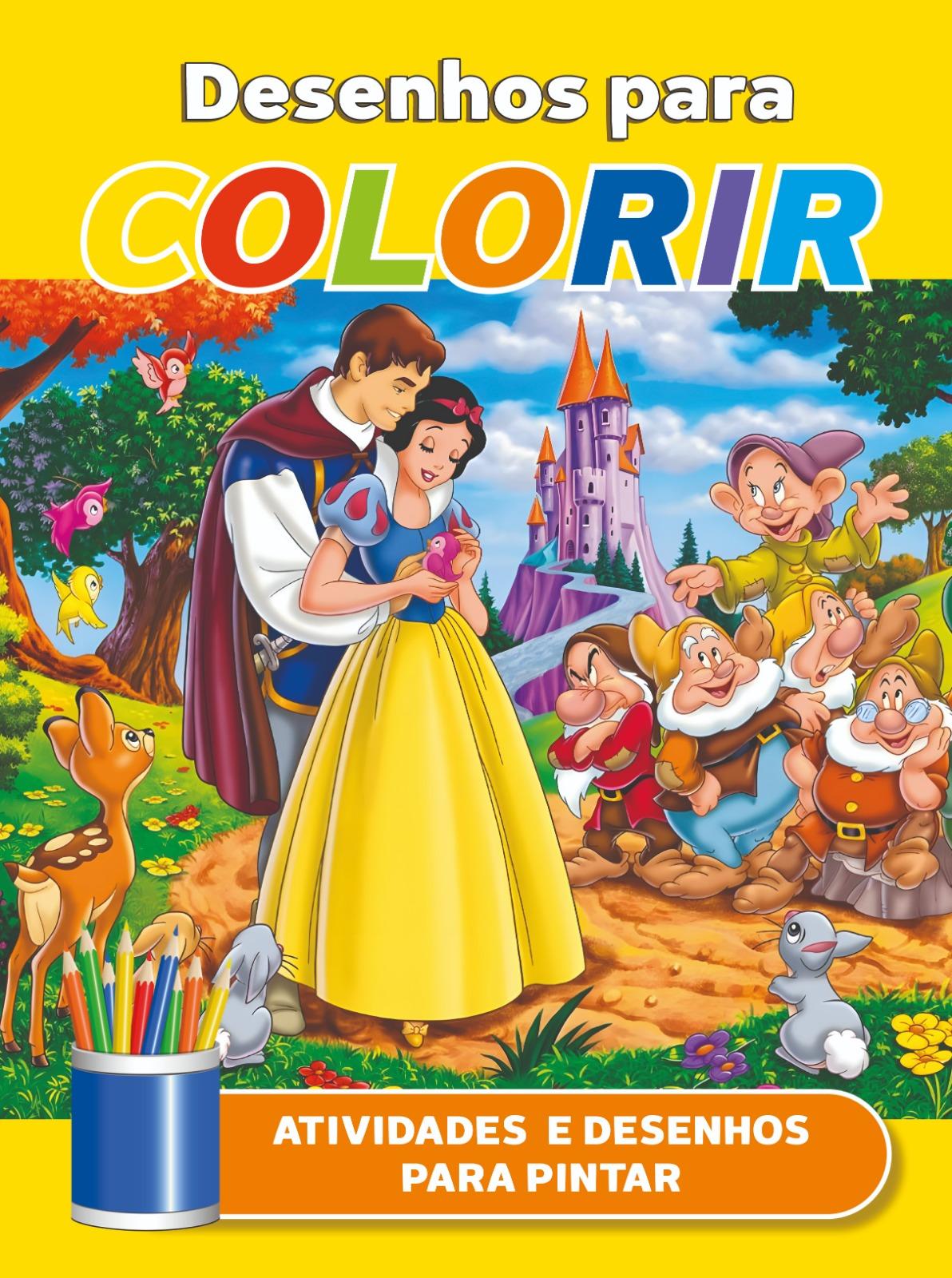 imagem de Revista de atividades e desenhos para colorir