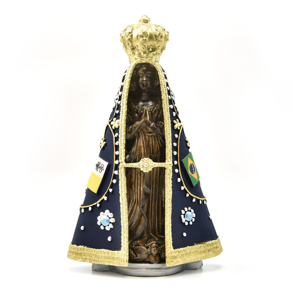 imagem de Imagem Nossa Senhora Aparecida em resina 8cm