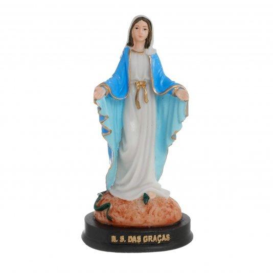 imagem de Imagem Nossa Senhora das Graças - resina - 15cm