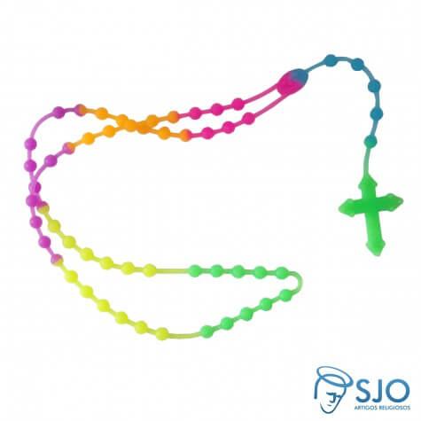imagem de Terço de silicone colorido
