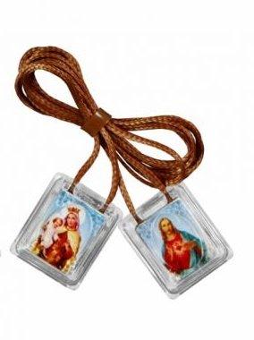 imagem de Escapulário acrílico Nossa Senhora do Carmo