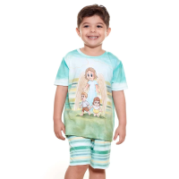imagem de Pijama infantil masculino Anjo da Guarda