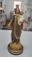 imagem de Imagem Nossa Senhora do Carmo em gesso - 31cm