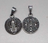 imagem de Medalha de São Bento prata velho