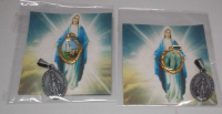 imagem de Medalha com cartão Nossa Senhora das Graças