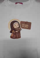 imagem de Baby Look infantil Santa Teresinha