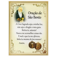 imagem de Cartão Medalha de São Bento