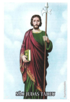 imagem de Adesivo São Judas Tadeu