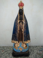 imagem de Imagem Nossa Senhora Aparecida em gesso 40cm