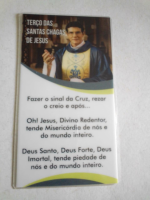 imagem de Cartão como rezar o Terço das Santas chagas de Jesus