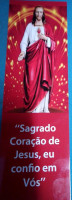 imagem de Cartão marca página Sagrado Coração de Jesus