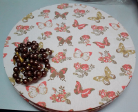 imagem de Kit Mesa Posta com 6 lugares - Borboletas