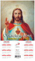 imagem de Folhinha do Sagrado Coração de Jesus - 2025