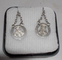 imagem de Escapulário Nsa Sra do Carmo Metal redondo liso