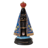 imagem de Imagem de Nossa Senhora Aparecida em gesso  - 14cm