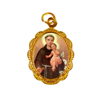 imagem de Medalha de Santo Antônio - Dourado