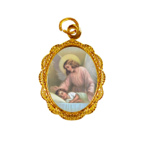 imagem de Medalha do Anjo Da Guarda - Dourado